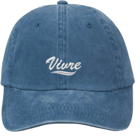 Vivre Magazine garment washed cap